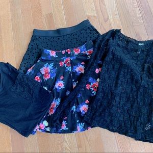 Skirt and top bundle